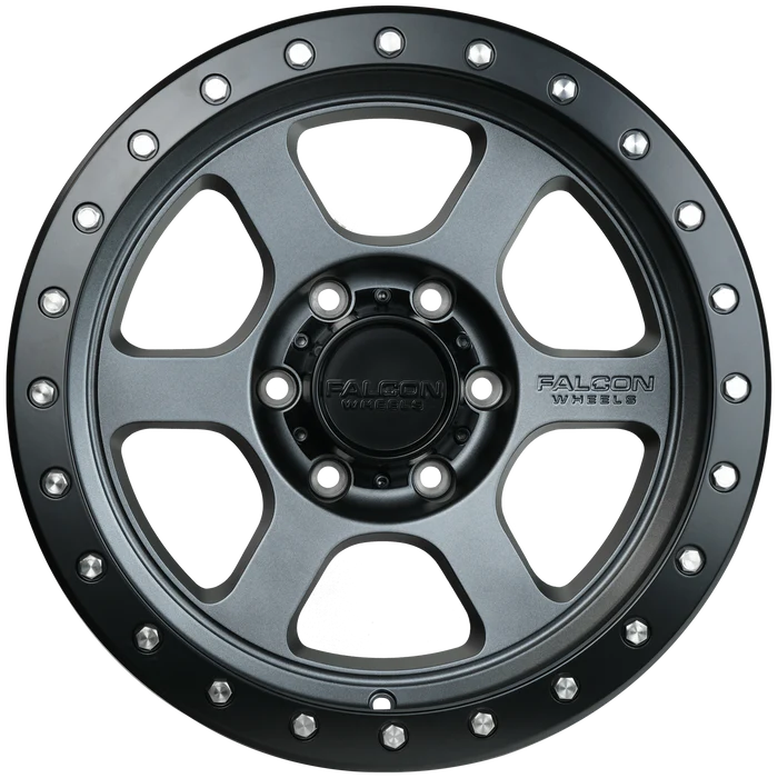 Falcon T1 - Matte Gunmetal w/Matte Black Ring