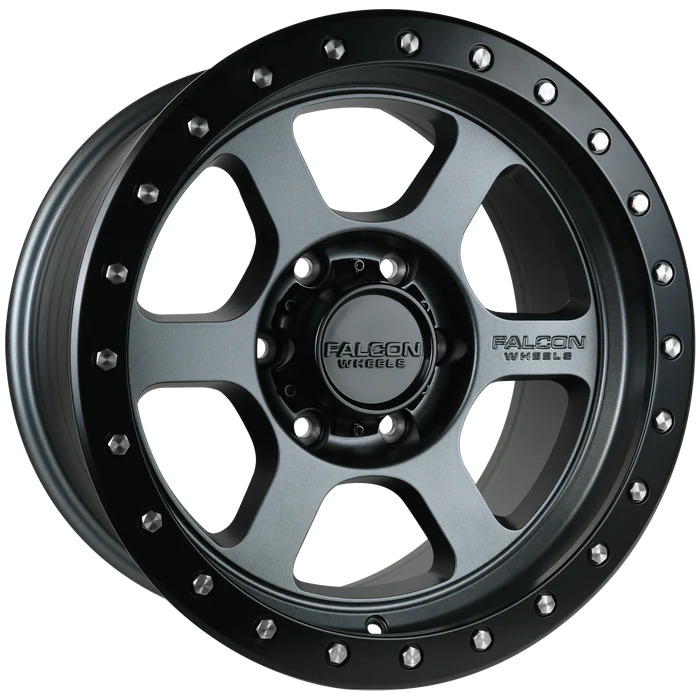 Falcon T1 - Matte Gunmetal w/Matte Black Ring